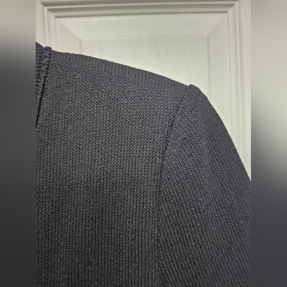 St. John Basics Black Knit Formal Jacket Cardigan - Picture 5 of 15